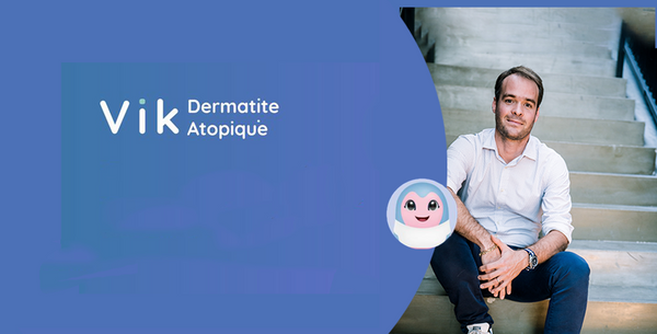 Benoit lance Wefight pour aider les patients atteints de maladies chroniques telles que l'eczéma ou de cancers.