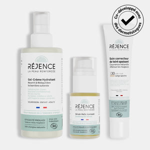 Routine hydratante visage SPF30