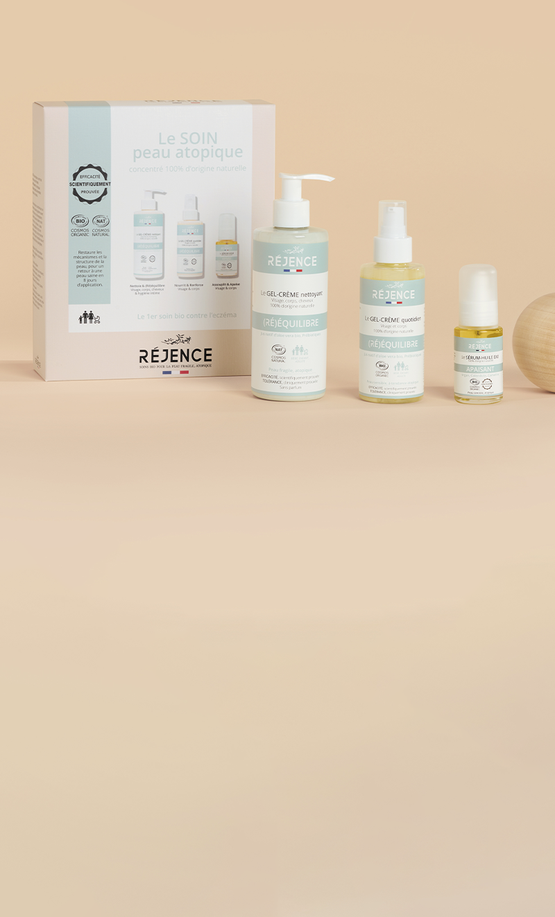 peau fragile, atopique sujette à l'eczéma ?