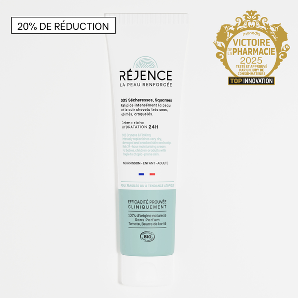 Crème riche SOS sécheresses, squames - 150mL