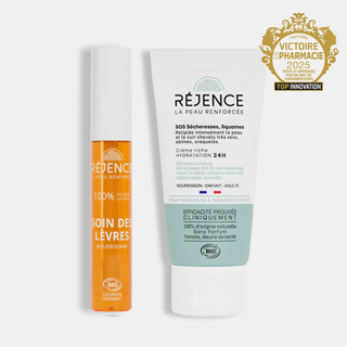 Duo lèvres gercées