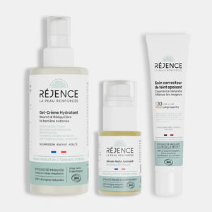 Routine hydratante visage SPF30