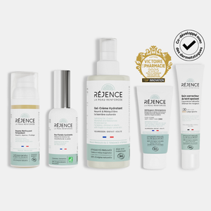 Routine visage anti-rougeurs SPF30