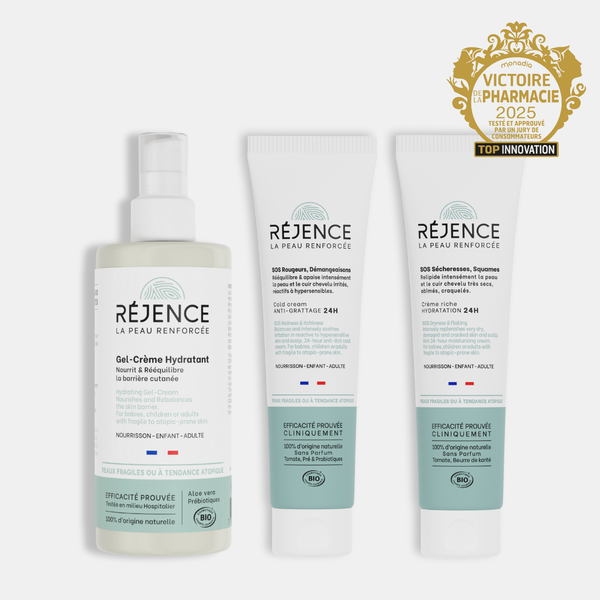 Trio crèmes eczéma