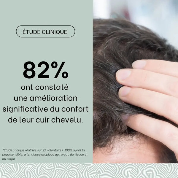 Routine cuir chevelu sensible