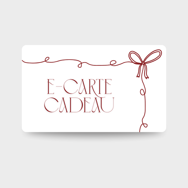 E-CARTE CADEAU