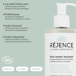 Shampoing soin apaisant - 250mL
