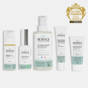 Routine visage anti-rougeurs SPF30