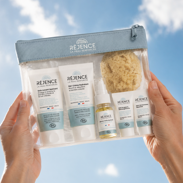 Routine complète eczéma - Formats voyage